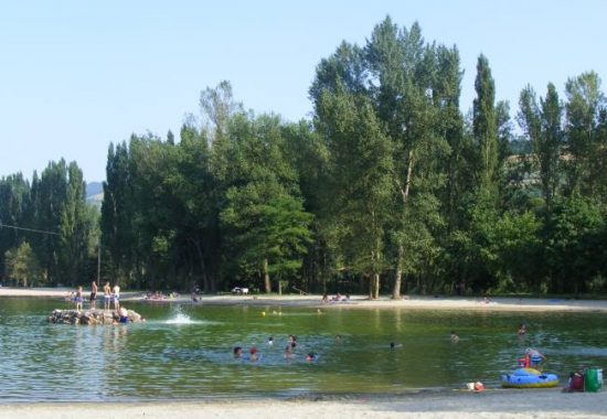 plan d'eau Camarès
